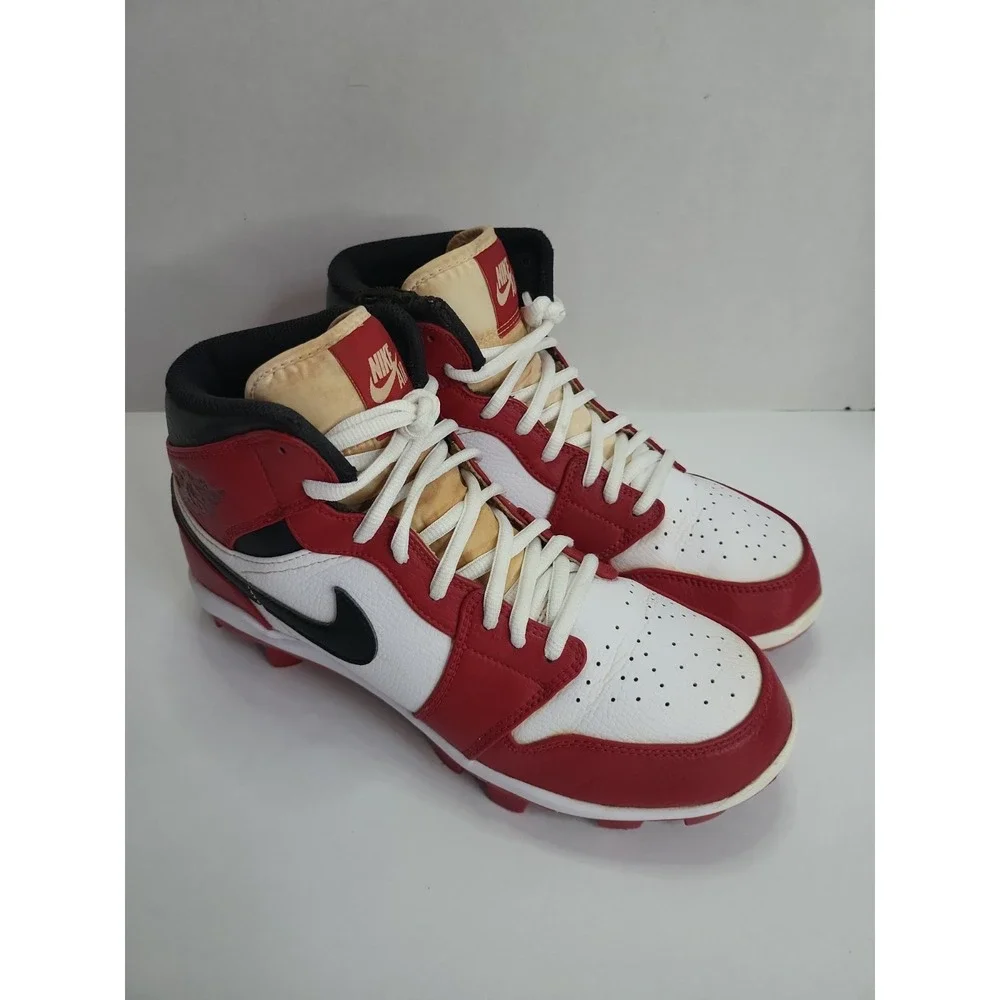 Air Jordan 1 Retro MCS Baseball Cleat Chicago AV5354-611 Men's 9.5